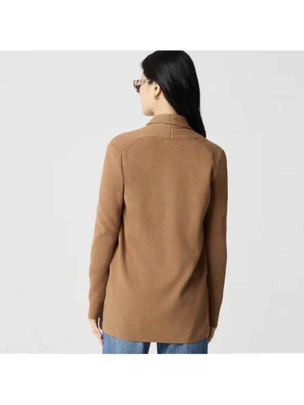 J. Crew Sophie Open front Sweater Blazer in camel size XS - Picture 2 of 8